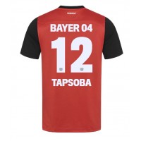 Maglia Calcio Bayer Leverkusen Edmond Tapsoba #12 Prima Divisa 2024-25 Manica Corta